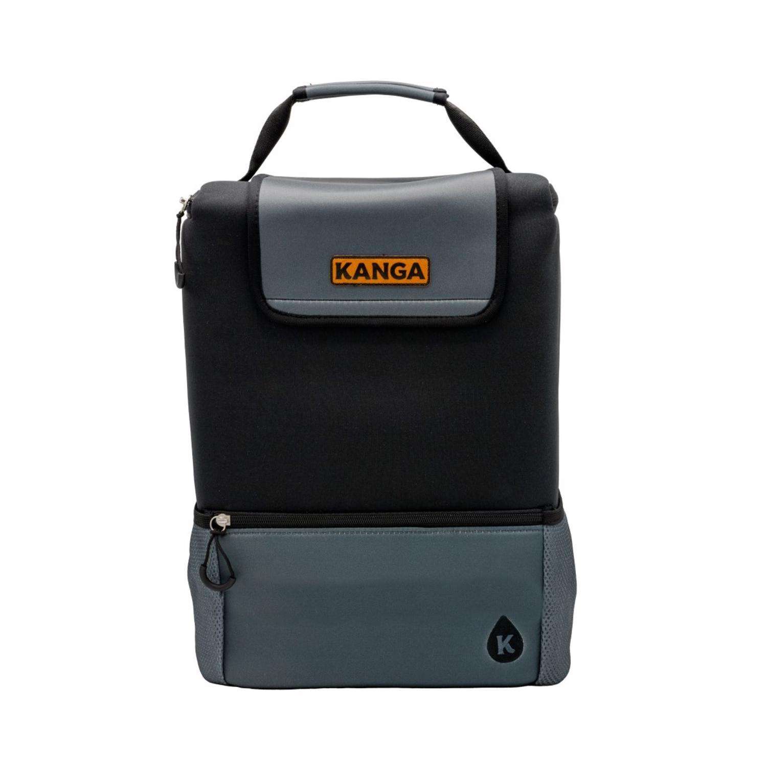 Kanga Midnight Black/Gray 24 cans Backpack Cooler Ace Hardware