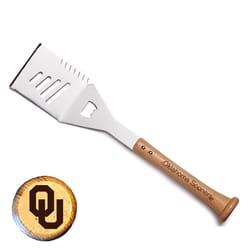 Baseball BBQ NCAA Stainless Steel Natural Grill Spatula 1 pk