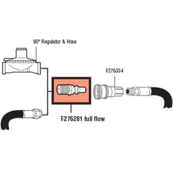 Mr. Heater Brass Excess Flow Male Plug