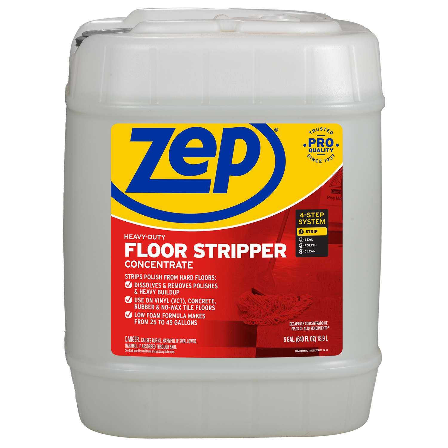 Zep Floor Stripper 5 gal Liquid Ace Hardware