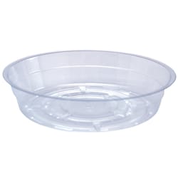 Everspring 1.25 in. H X 6 in. D Vinyl Plant Saucer Clear