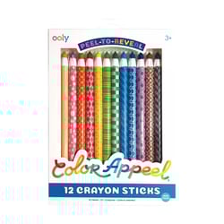 OOLY Color Appeel Assorted Color Crayons 12 pk