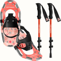 Retrospec 17 in. Youth Snowshoes Pink