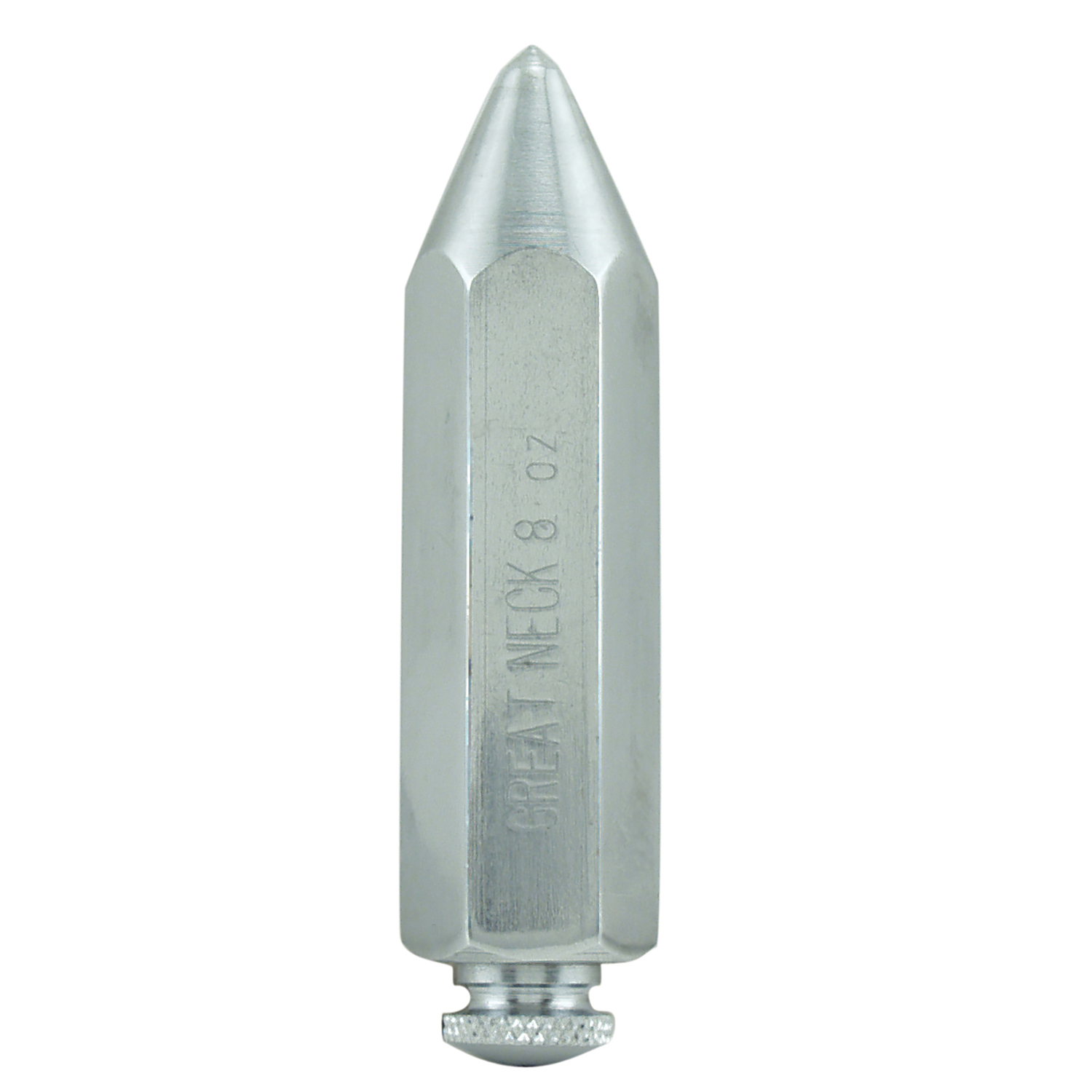 Great Neck 8 oz Steel Plumb Bob 6.25 in. L 1 pc - Ace Hardware