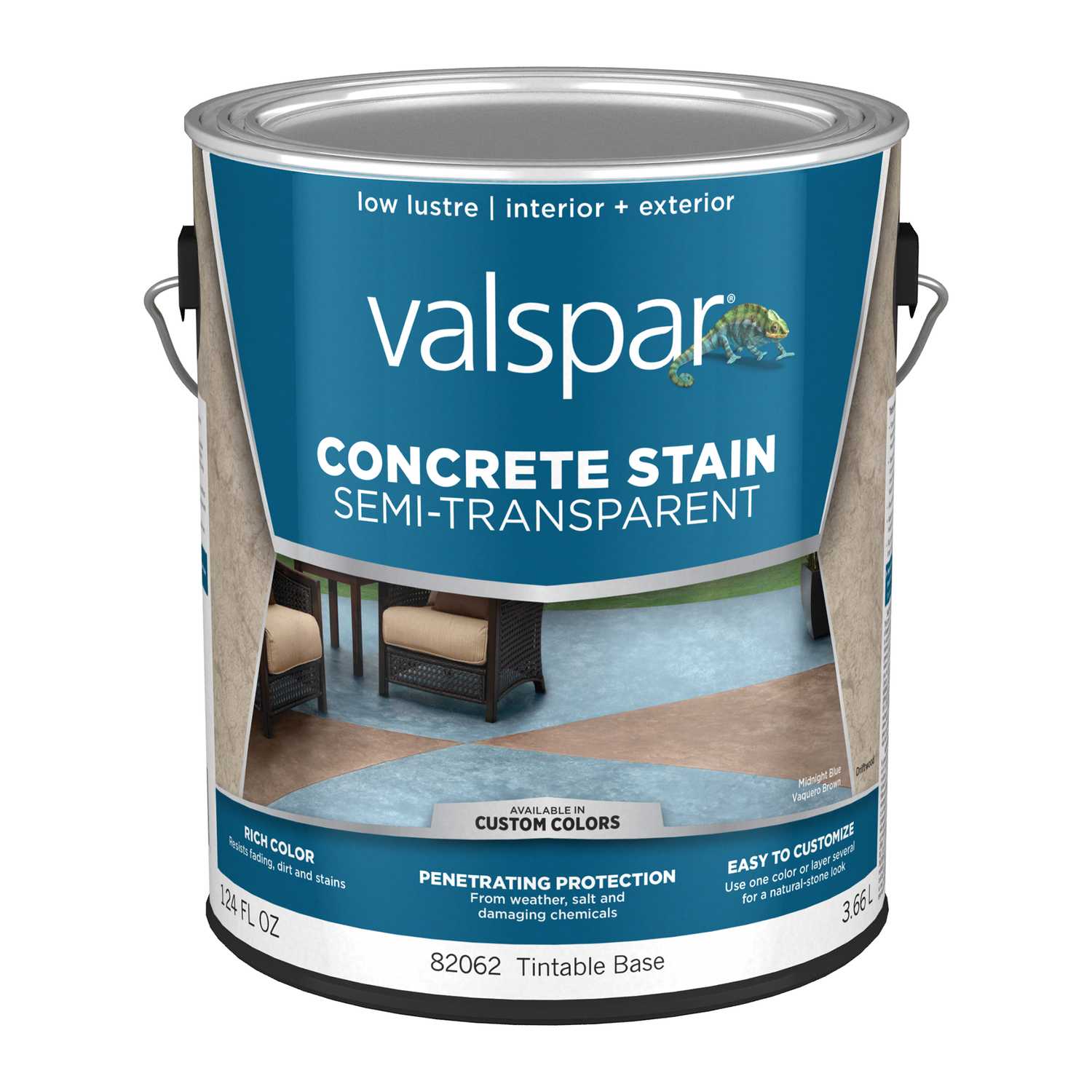 Valspar Semi Transparent Tintable Base 4 Concrete Stain 1