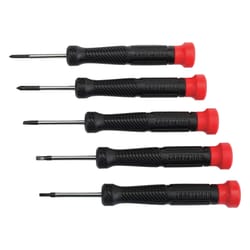 Craftsman 1-1/2 in. L Phillips/Slotted Precision Screwdriver Set 5 pc