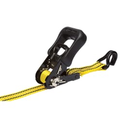 ProGrip 16 ft. L Black/Yellow Tie Down 830 lb