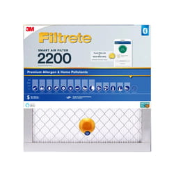 Filtrete 20 in. W X 20 in. H X 1 in. D Fiberglass 13 MERV Pleated Smart Air Filter 1 pk