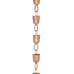 Good Directions Rain Chain Bracket 3 in. W X 102 in. L