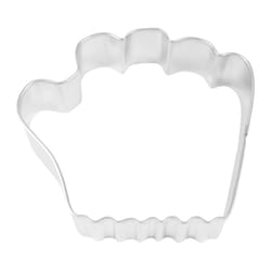 R&M International Corp 4 in. W X 4 in. L Baseball Glove Cookie Cutter Silver 1 pc