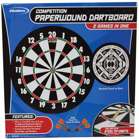 Halex deals tournament dartboard