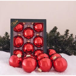 Christmas by Krebs Christmas Red Ball Ornament