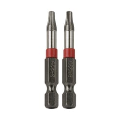 Stay Sharp Torx T15 X 2 in. L Screwdriver Bit S2 Tool Steel 2 pk