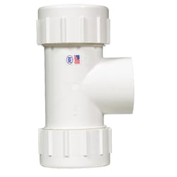 Homewerks Schedule 40 2 in. Compression X 2 in. D FPT PVC Tee