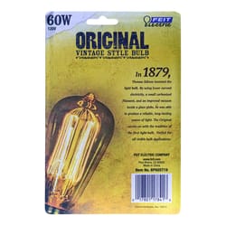Feit The Original 60 W ST19 Vintage Incandescent Bulb E26 (Medium) Soft White 1 pk