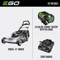 EGO Power+ LM2114 21 in. 56 V Electric Lawn Mower Kit (Battery &amp; Charger) W/ 6.0 AH BATTERY