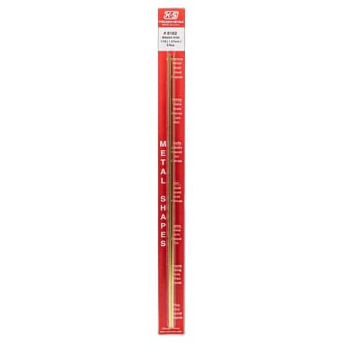 K&S 3/16 in. W X 12 in. L Rectangular Brass Tube 1 pk K&S 3/16 in. W X 12 in. L Rectangular Brass Tube 1 pk