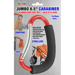 Blazing LEDz Jumbo Carabiner Aluminum 1 pk