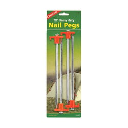 Coghlan's Silver Nail Pegs 13.625 in. H X 4.500 in. W X 10 in. L 4 pk