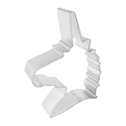 R&M International Silver Steel Cookie Cutter