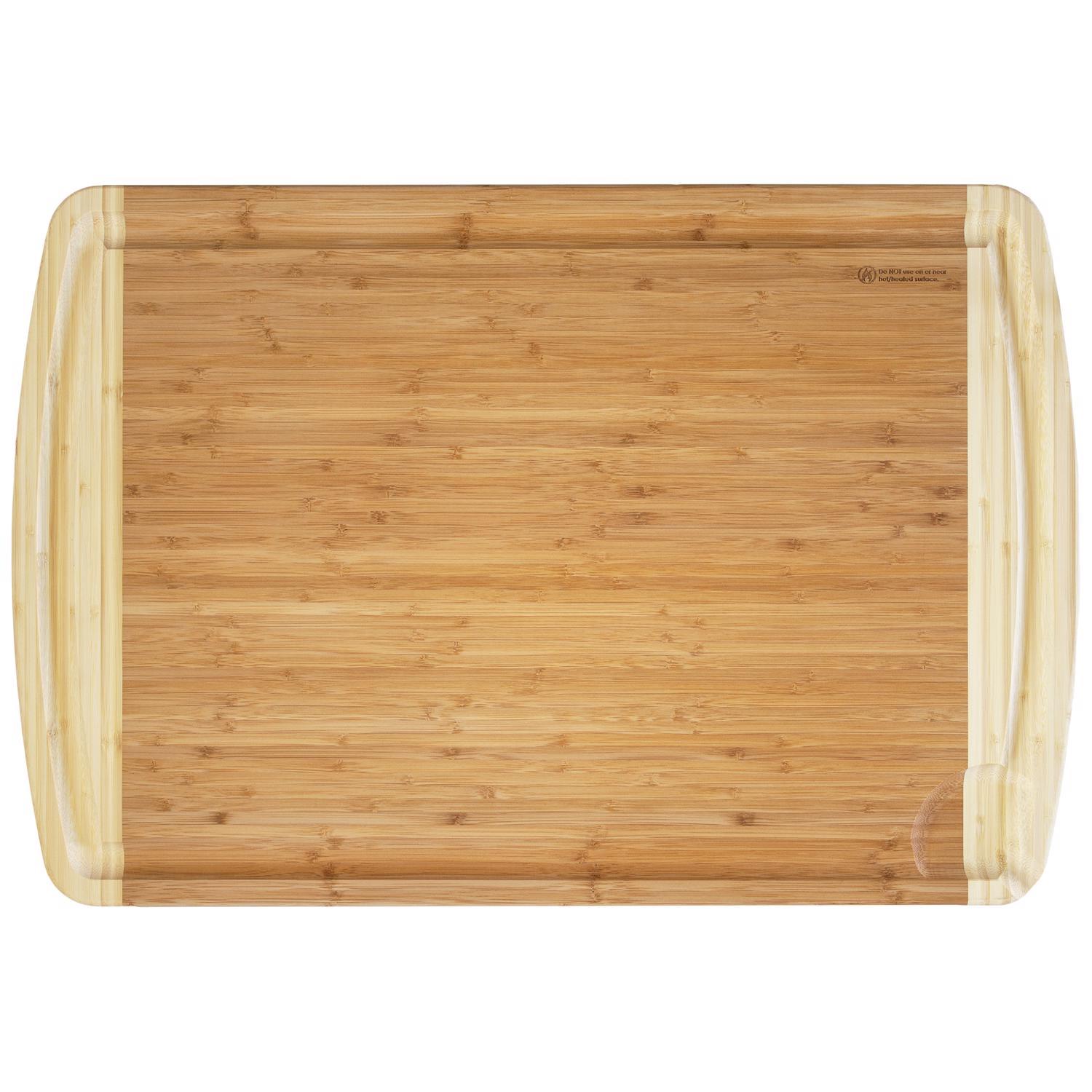 Totally Bamboo 30 in. L X 20 in. W X 1 in. Bamboo Cutting Board Sansujyuku sansujyuku.com
