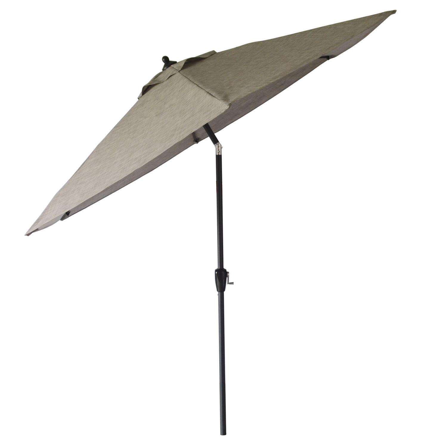 Living Accents Clark 9 ft. Tiltable Beige Patio Umbrella Ace Hardware