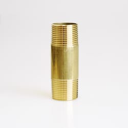 ATC 1 in. MPT X 1 in. D MPT Yellow Brass Nipple 3-1/2 in. L