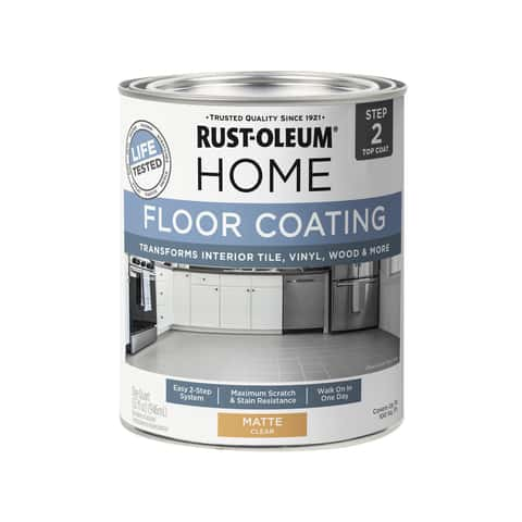 Rustoleum flat sales clear coat