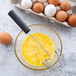 Rada Cutlery Black/Silver Nickel Stainless Steel Handi-Stir