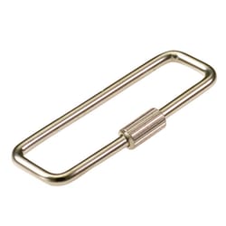 Lucky Line Steel Silver Turn Sleeve Key Ring
