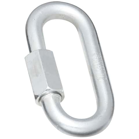 National Hardware Zinc-Plated Steel Quick Link 3300 lb. cap. National Hardware Zinc-Plated Steel Quick Link 3300 lb. cap.