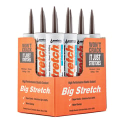 Sashco Big Stretch Dark Brown Elastomeric Acrylic Latex Door/Siding/ Window Caulk 10.5 oz