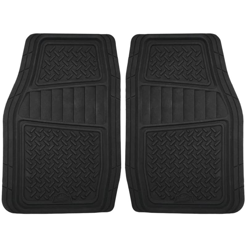 WeatherTech Trim-To-Fit Black Thermoplastic Elastomer Auto Floor Mats 4 pk  - Ace Hardware