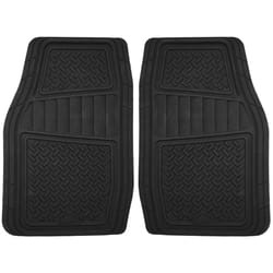 Armor All Black Rubber Auto Floor Mats 2 pk