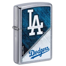 Zippo Silver Angeles Dodgers Lighter 1 pk