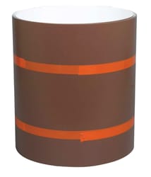 Amerimax 10 in. W X 50 ft. L Aluminum Painted Coil Brown/White