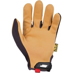 Mechanix Wear Original Men's Abrasion Gloves Black/Tan L 1 pair