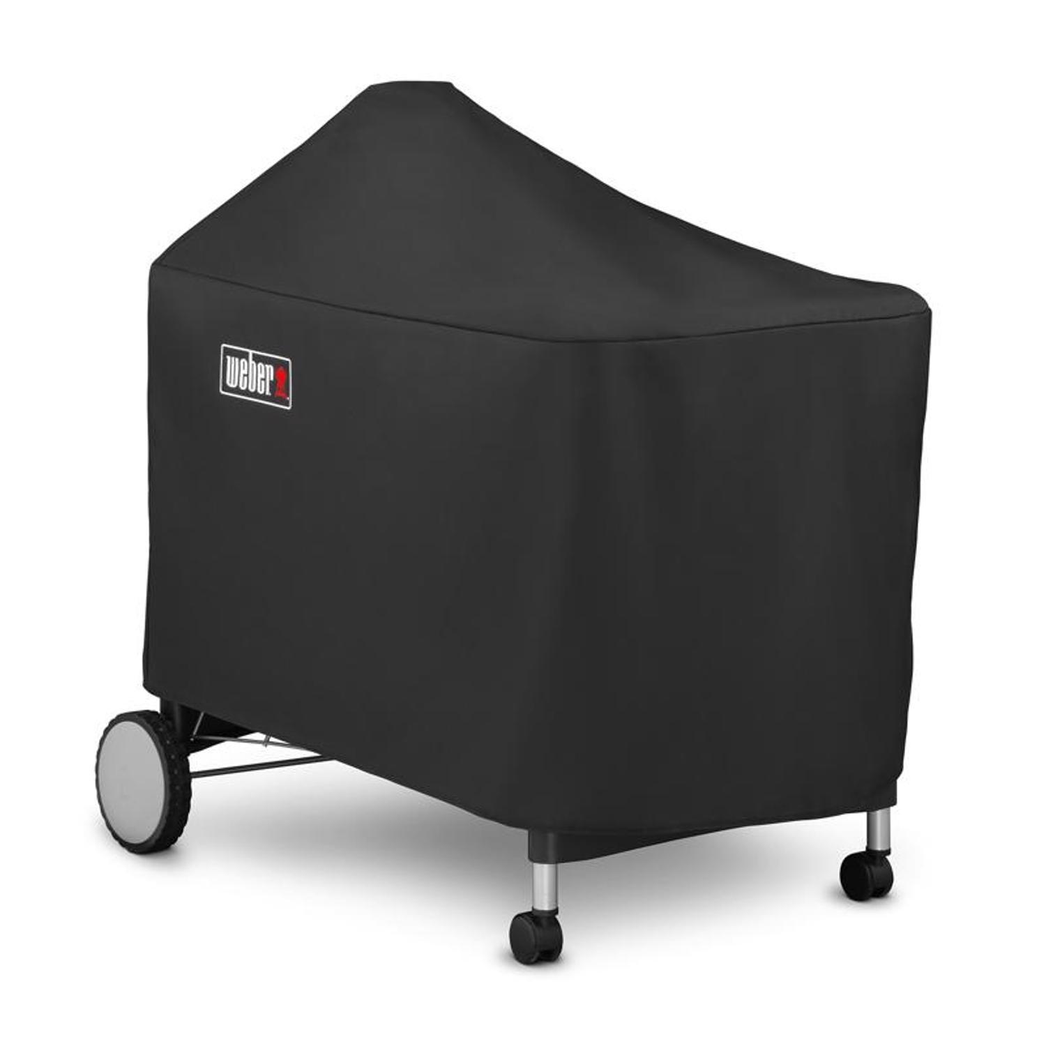 Photos - BBQ Accessory Weber Performer Premium & Deluxe Charcoal Grill Black Grill Cover 7152 