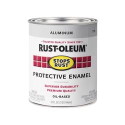 Rust-Oleum Stops Rust Gloss Aluminum Protective Enamel 1 qt