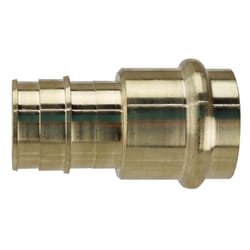 Apollo PEX-A 1 in. Expansion PEX in to X 1 in. D Press Brass Adapter