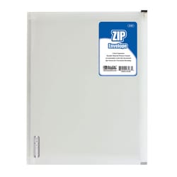 Bazic Products Clear Zipped Document Holder 1 pk