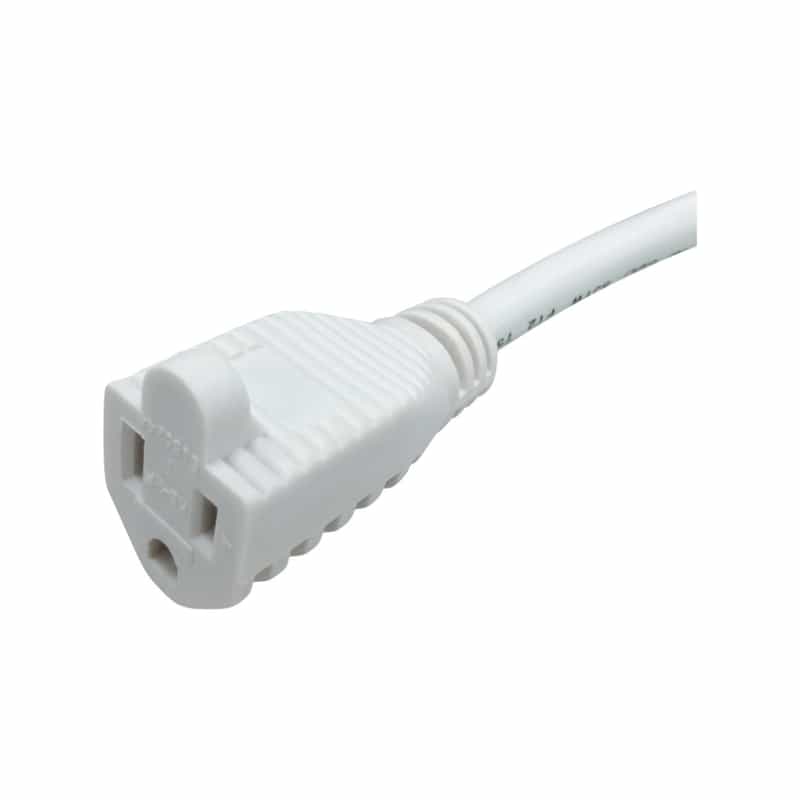 Ace Outdoor 50 ft. L White Extension Cord 16/3 SJTW Ace Hardware