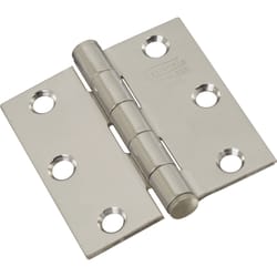 National Hardware 2-1/2 in. L Door Hinge 2 pk