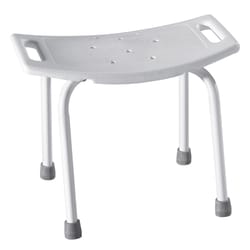 Moen Home Care White Shower Seat Plastic 14 in. H X 20 in. L