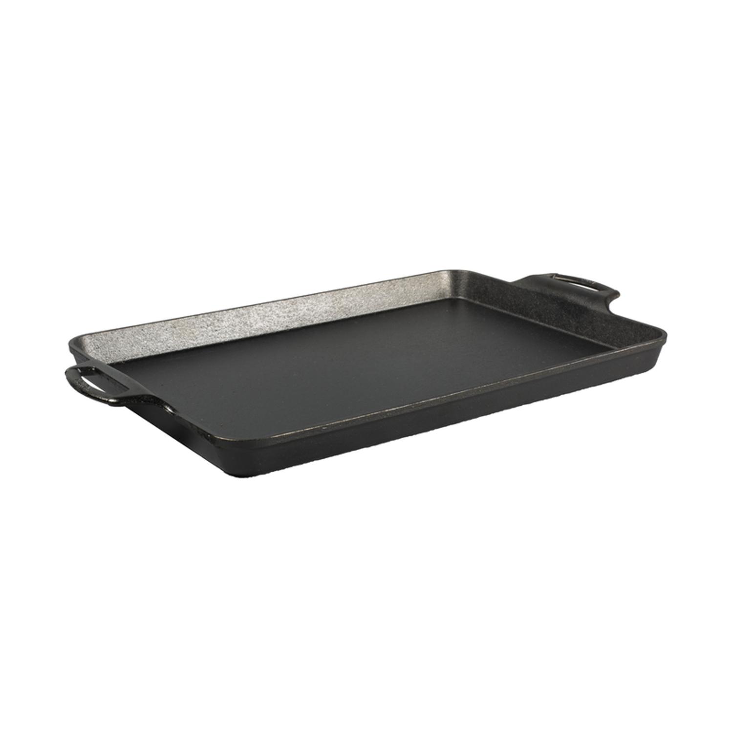 Lodge Logic Pro Cast Iron Griddle Black - Ace Hardware