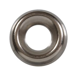 HILLMAN Nickel-Plated Steel .164 in. Countersunk Finish Washer 100 pk