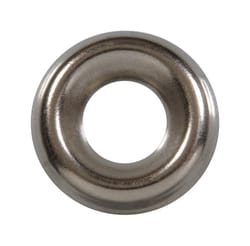 Hillman Nickel-Plated Steel .190 in. Countersunk Finish Washer 100 pk Hillman Nickel-Plated Steel .190 in. Countersunk Finish Washer 100 pk