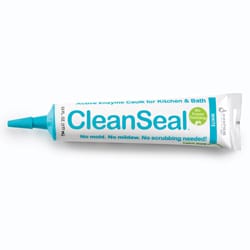 Sashco CleanSeal White Elastomeric Acrylic Latex Kitchen and Bath Caulk 6 oz