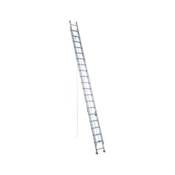 Werner 40 ft. H Aluminum Extension Ladder Type II 225 lb. capacity