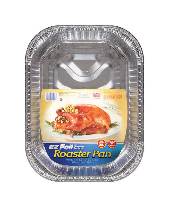 EZ Foil Roaster Pans, Up to 20 Pound Capacity, 2 Count